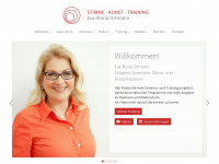 stimme-kunst-training.de Webseite Vorschau
