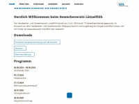 gv-luetzelflueh.ch Webseite Vorschau