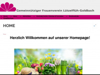 frauenverein-luetzelflueh-g.ch Webseite Vorschau