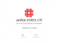autocenter.ch Webseite Vorschau