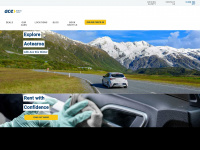 acerentalcars.co.nz Webseite Vorschau