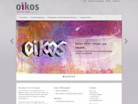 oikos-eupen.be Webseite Vorschau