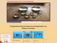 peter-hess-klangschalen-shop.de Webseite Vorschau