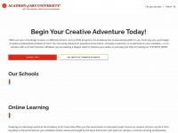 academyart.edu Webseite Vorschau