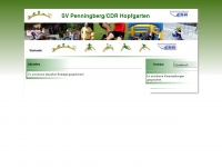 sv-penningberg.com Webseite Vorschau