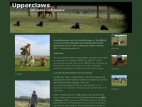 upperclaws.nl Webseite Vorschau