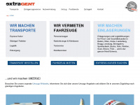 extragent.ch Webseite Vorschau