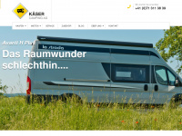kaeser-camping.ch Webseite Vorschau