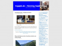 hrgajek.wordpress.com Webseite Vorschau