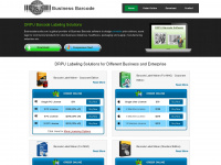 businessbarcode.com Webseite Vorschau