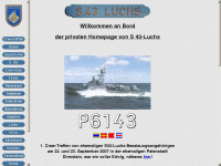 s43-luchs.de Webseite Vorschau