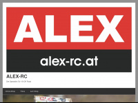alex-rc.at Webseite Vorschau