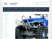 rc-shop.at Webseite Vorschau