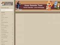 unser-sammler-team.com Webseite Vorschau