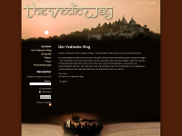 vedicway.org Webseite Vorschau