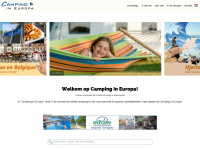 camping-in-europa.nl Webseite Vorschau