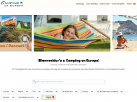 camping-en-europa.es Webseite Vorschau
