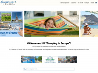 camping-i-europa.se Webseite Vorschau