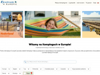 kempingi-w-europie.pl Webseite Vorschau