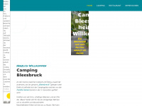 camping-bleesbruck.lu Webseite Vorschau