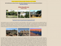 afrika-expedition.de Webseite Vorschau