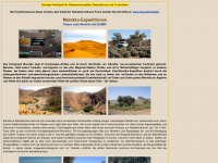 marokko-expedition.de Webseite Vorschau