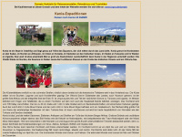 kenia-expeditionen.de Webseite Vorschau