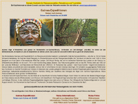 guinea-reisen.de Webseite Vorschau
