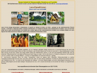 reise-laos.de Webseite Vorschau