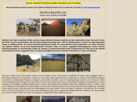 namibia-expeditionen.de Webseite Vorschau