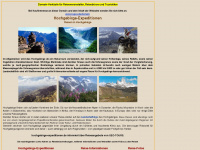 hochgebirge-expeditionen.de Webseite Vorschau