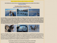 hundeschlitten-expeditionen.de Webseite Vorschau