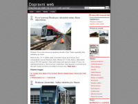 dopravni.net Webseite Vorschau