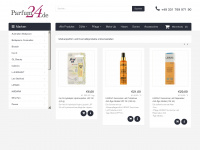 parfum24.de Webseite Vorschau