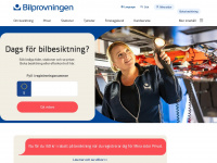 bilprovningen.se Webseite Vorschau