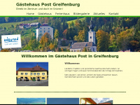 gasthofpost-aigner.at Webseite Vorschau
