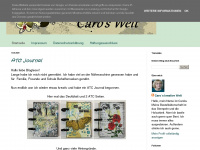 caroskreativewelt.blogspot.com Webseite Vorschau