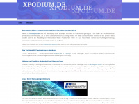 xpodium.de Webseite Vorschau