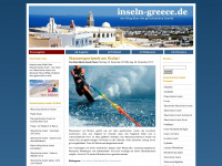 inseln-greece.de Webseite Vorschau