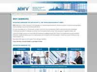 mwv-seminare.de Webseite Vorschau
