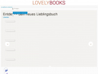 lovelybooks.de Webseite Vorschau