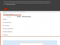 verbraucherportal-bw.de Webseite Vorschau