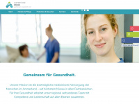 ammerland-klinik.de Webseite Vorschau