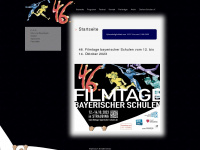 filmtage-bayerischer-schulen.de Webseite Vorschau