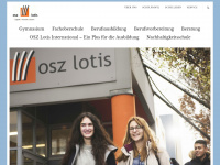 osz-lotis.de Webseite Vorschau
