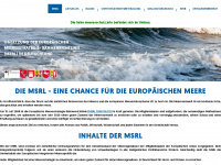 meeresschutz.info Webseite Vorschau