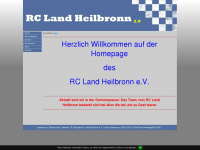 rc-land-heilbronn.de Webseite Vorschau