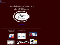 qh-ranch.de Webseite Vorschau