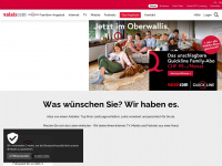 valaiscom.ch Webseite Vorschau