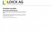 loick-ag.de Webseite Vorschau
